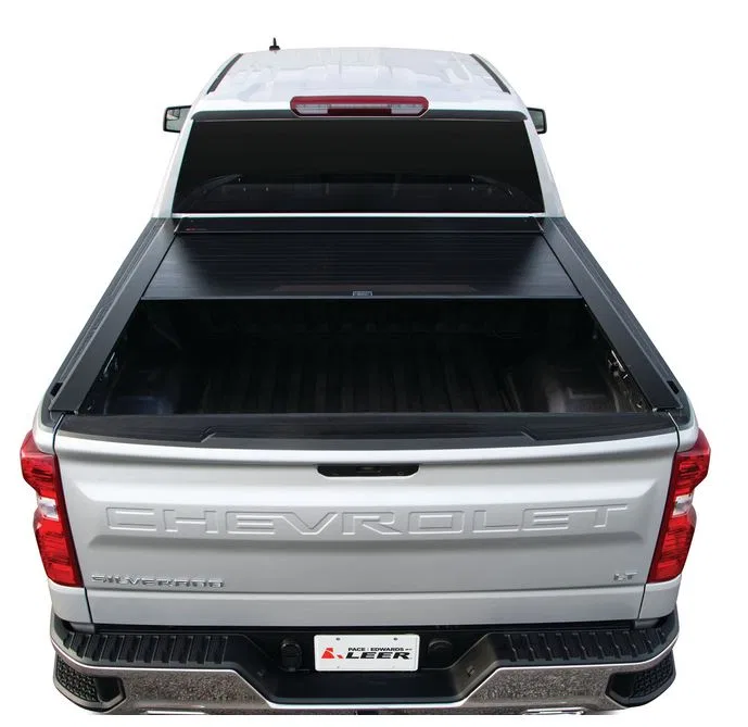 M-BL5128 – PACE EDWARDS Tonneau Cover Rail, Clamp On Matte Black Aluminum